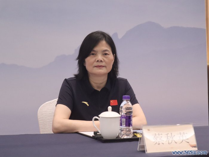 杭州市萧山区体育总会副主席蔡秋英